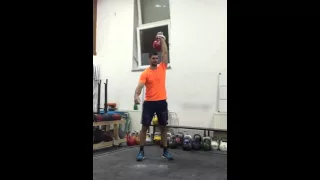 Gregor Sobočan, snatch 8min, 142 reps