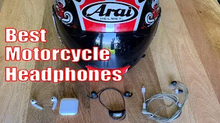 The Best Motorcycle Headphones: AirPods, SlimBuds, Sena, Shure, and more