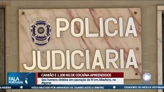 Camião e 1.200 Kg de cocaína apreendidos