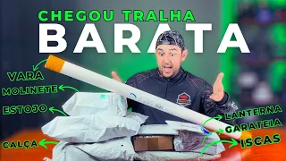 🎣Vale a Pena Comprar Equipamentos de Pesca Baratos do AliExpress? Super Unboxing!