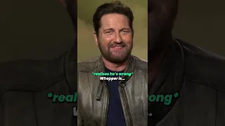 Gerard Butler FORGETS FAMOUS Scottish Word 🤣