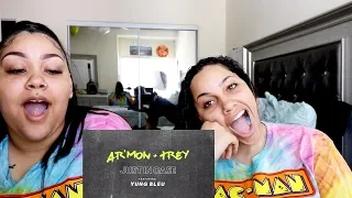 Ar'mon And Trey - Just In Case ft. Yung Bleu (Official Lyric Video) Reaction | Perkyy and Honeeybee