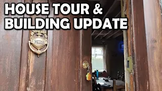 House Tour & Stone Outbuilding Renovation Update!