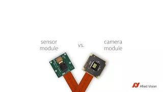 Sensor module vs. camera module