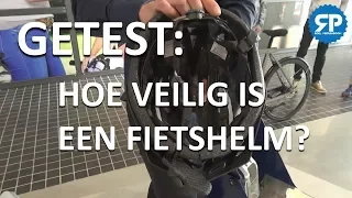 GETEST: hoe veilig is een fietshelm?