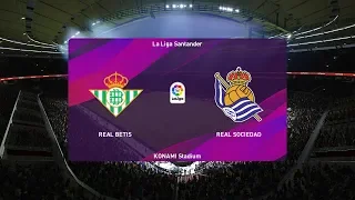 PES 2020 | Real Betis vs Real Sociedad - La Liga Santander | 19/01/2020 | 1080p 60FPS