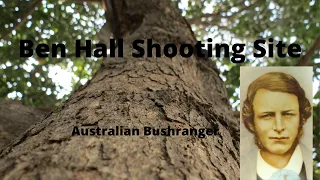Ben Hall shooting site and grave site. (Raw footage) Using Dowsing Rods to communicate.