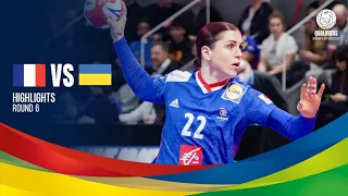 France vs Ukraine | Highlights | Women's EHF EURO 2022 Qualifiers