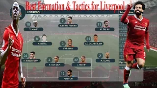 PES 2019 - Best Formation & Tactics for Liverpool
