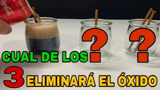 COMO QUITAR O ELIMINAR EL OXIDO DEL METAL (FÁCIL Y ECONÓMICO 2020)