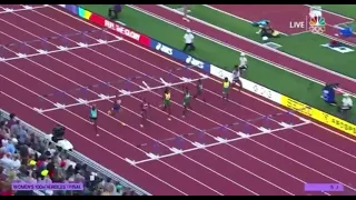 Tobi Amusan's World Record Breaking Race