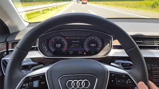 AUDI A8 50 TDI - consumption on 130 km/h [highway]