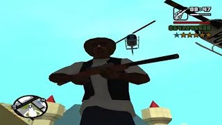 GTA San Andreas-6 star rampage in Las Venturas(2018)