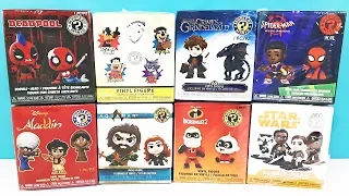 FUNKO Mystery Minis Mix! СЮРПРИЗЫ Deadpool, АКВАМЕН, Человек-паук,мультики,Marvel,Алладин