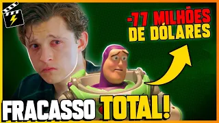 FILMES DE MAIORES FRACASSOS NA BILHETERIA... prejuízo até pra Disney