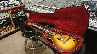 1978 Gibson Les Paul Custom Tobacco Sunburst Guitar Up Close Video Review at Essex Recording Studios