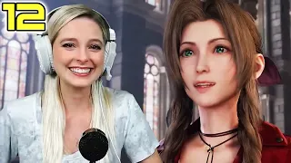 Meeting Aerith in the Church - Aerith VA Plays Final Fantasy VII Remake - Gameplay Walkthrough Pt 12