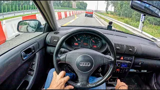 2002 Audi A3 8L [1.9 TDI 100HP] |0-100| POV Test Drive #1331 Joe Black