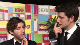 Thomas Middleditch & Zach Woods: HBO Emmy Party Exclusive Interview | ScreenSlam