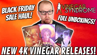 Vinegar Syndrome BLACK FRIDAY Sale Haul And NEW Releases! - D.A.R.Y.L., Prophecy, And Existenz!