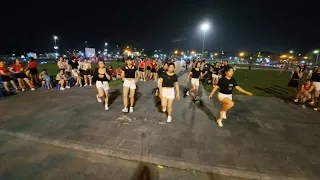 CLB dân vũ núc hạ giao lưu nhạc phá vỡ lời hứa shuffle