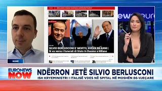 Now - Ndahet nga jeta Berlusconi, reagimet e para për vdekjen e ish kryeministrit italian