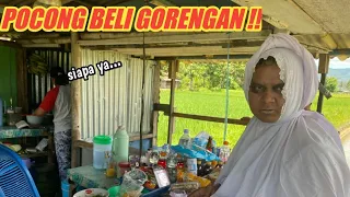 Gimana reaksinya !!PR*NK POCONG BELI GORENGAN