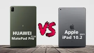 Comparison: Apple iPad 10.2 2021 Vs Huawei MatePad Pro 12.6, 2021 iPad 9th Generation, harmony os