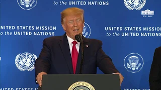 President Trump Participates in a Press Conference