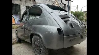 fiat 600 restauración