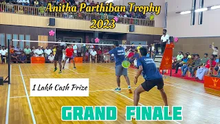 ANITHA PARTHIBAN TROPHY 2023 - FINAL || VEMBARASAN/GANESH vs PURUSOTH/SARAVANAN || 12th Year - SET 1