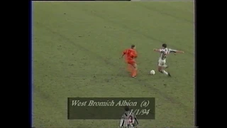 West Bromwich Albion 1-1 Luton Town - 1st January 1994