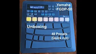 Yamaha FGDP-50 - Unboxing and Presets