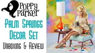 🌴 POPPY PARKER PALM SPRINGS DECOR FURNITURE SET 👑 EDMOND'S COLLECTIBLE WORLD 🌎 UNBOXING & REVIEW