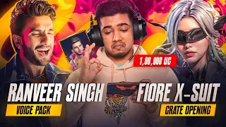 X-SUIT, RANVEER SINGH VOICE PACK & SCAR-L CRATE OPENING | *CRAZY*