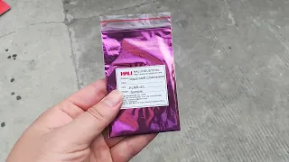 Hypershift pearl pigment (super chameleon pigment) item:HLMR 40; using for DIY car painting.