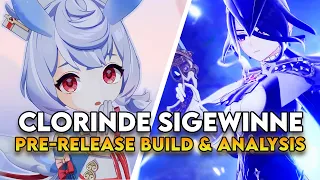 Are Clorinde and Sigewinne Worth Pulling?? (Pre-Release Analysis and Build)