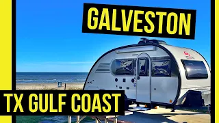 Galveston Beach Texas | Gulf Coast Trip | RV Living