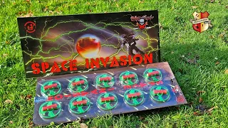 Space Invasion - Rolling Thunder Vliegende tollen Vuurwerk