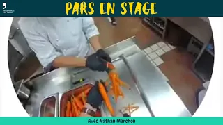 Cuisinier-e CFC. Vidéo Snapchat. Pars en stage avec Nathan Marchon