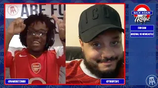 ARSENAL 2-0 NEWCASTLE FA CUP 3RD ROUND | TROOPZ FAN CAM | EMILE SAVES THE DAY!!