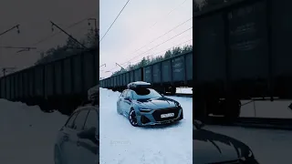 AUDI LOVER 🔥🔥🔥🔥 Audi Q7 snow drifting