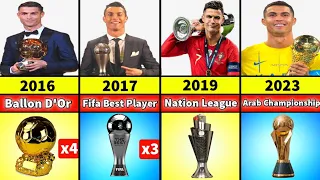 Cristiano Ronaldo Career Titles & Achievements From (2002-2023)