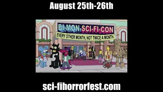 Good Bad Flicks at the 2023 Sci-Fi Horror Fest August 25th-26th