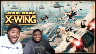 (Twins React) to Star Wars: X-Wing / A Star Wars Fan Film REACTION