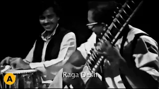 Raga Desh ~ Pt.Nikhil Banerjee And Pt. Mahapurush Mishra ~ 1968 ~ Video / Digitally Remastered HD