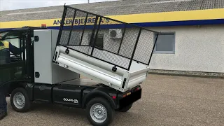 goupil g4 tipper  combined storage box