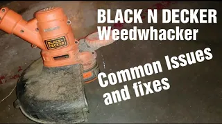 Black N Decker Weedwhacker Common Problems and Fixes