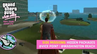 GTA VICE CITY | HIDDEN PACKAGES @VICE POINT & WASHINGTON BEACH | 100% COMPLETE