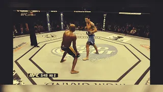 Anderson Silva gets cocky and then get KO'D | Throw Back